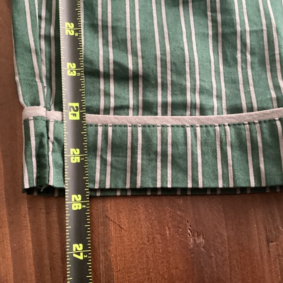 Pottery Barn Teen Harry Potter Slytherin Pajamas Small Green Stripe NWOT - Picture 13 of 16